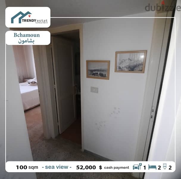 apartment for sale in bchamoun شقة للبيع في بشامون بسعر مميز مع اطلالة 7