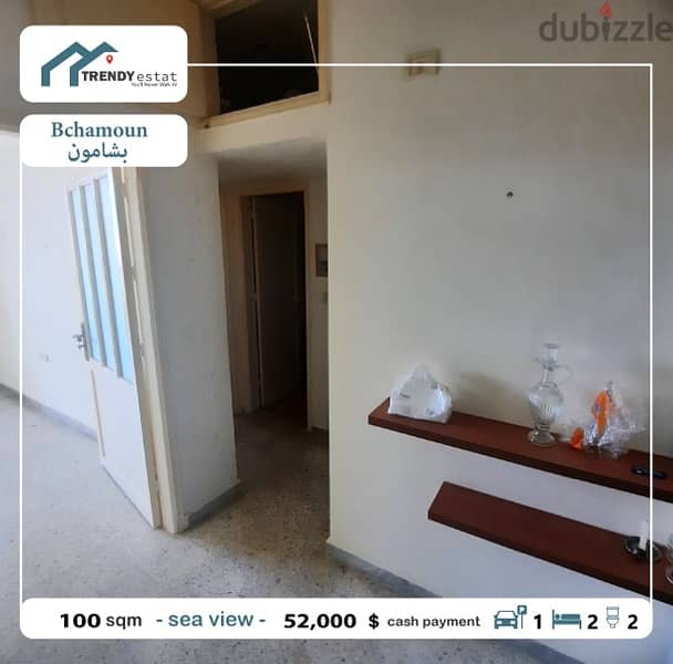 apartment for sale in bchamoun شقة للبيع في بشامون بسعر مميز مع اطلالة 9