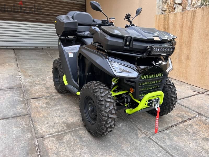 ATV Segway 570cc fully loaded & very low Km 0