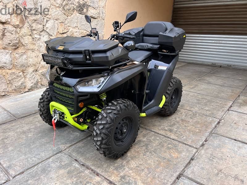 ATV Segway 570cc fully loaded & very low Km 2