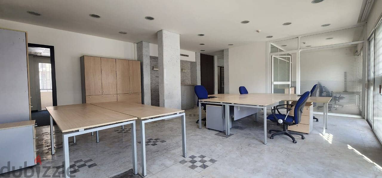 L09511 - Spacious Furnished Office for Rent in Sin El Fil 1