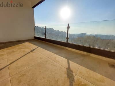 148 SQM New Apartment in Zikrit, Metn with Sea and Mountain View