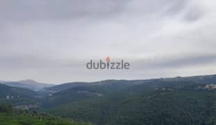 2820 SQM Land in Oyoun Broumana, Metn Overlooking the Mountains 0