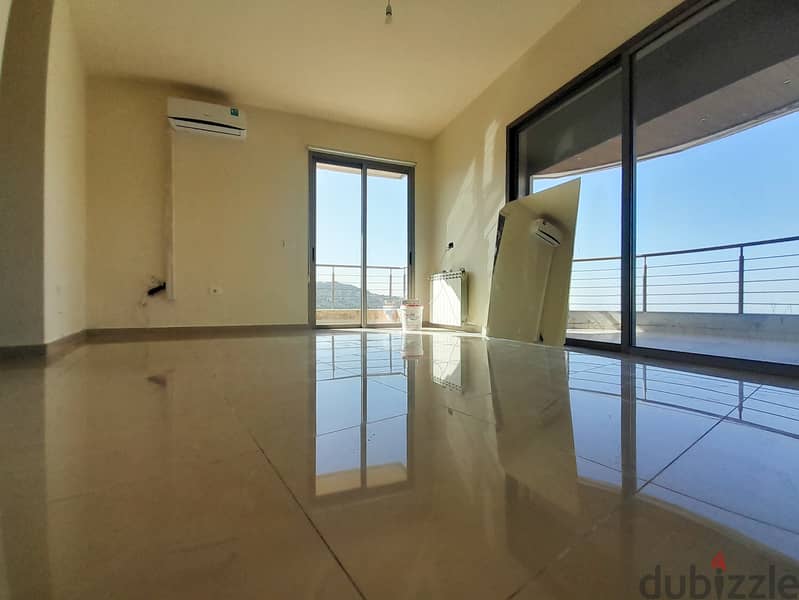190 SQM Apartment for Rent in Chouaiyya, Metn with Mountain & Sea View 3