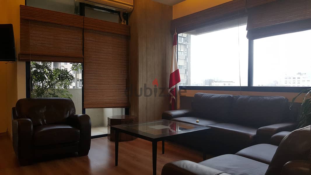 L04188 - 100 sqm Fully Furnished Office For Rent in Dekwaneh 2