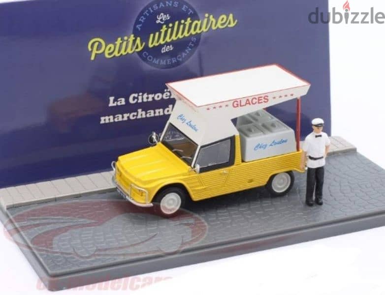 Citroën Ice cream truck diecast car model 1;43. 0