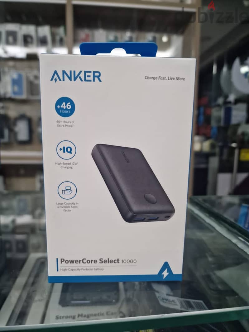 Anker power bank power core select 10000 - Mobile Accessories