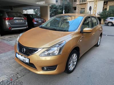 Nissan Tiida 2014 sv 1.8 السعر يشمل آلتسجيل