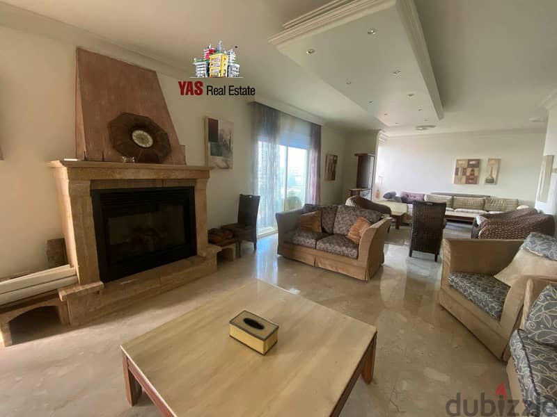Dbayeh 260m2 | Fully Furnished | Quiet Street | Sea View | 3