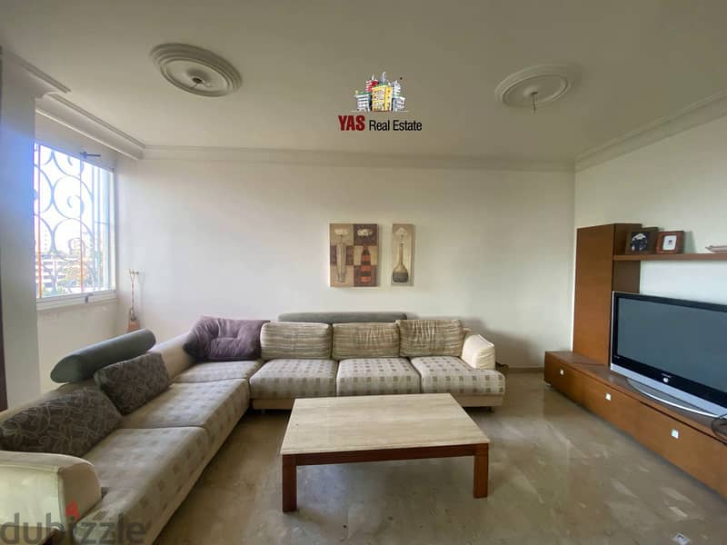 Dbayeh 260m2 | Fully Furnished | Quiet Street | Sea View | 7