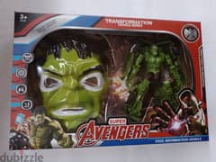transformer hulk with mask
