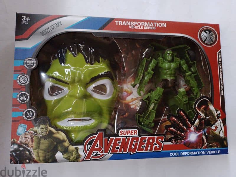 transformer hulk with mask 0