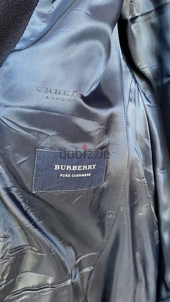 Burberry London Pure Cashmere Coat Size L 6