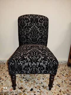 black chair