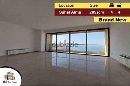 Sahel Alma 205m2 | Brand New | Astonishing View | Luxury |