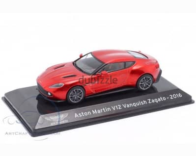 Aston Martin v12 Vanquish Zagato (2016) diecast car model 1;43.