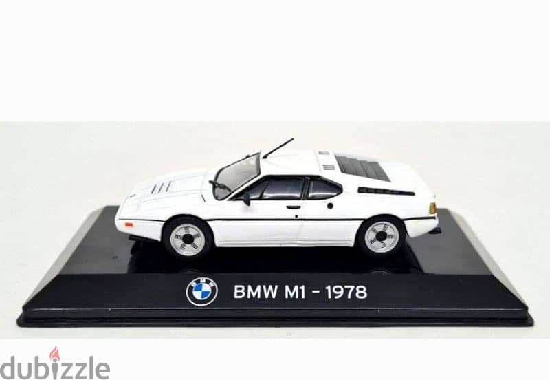 BMW M1 (1978) diecast car model 1;43. 1