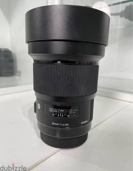 Sigma 20mm f/1.4 DG HSM Art Lens for Canon EF 0