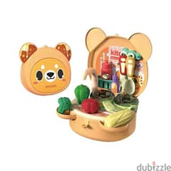 Cute Pet Cooking Portable Play Set 0