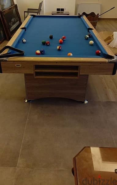 Pool table 8 ft mdf wood 0