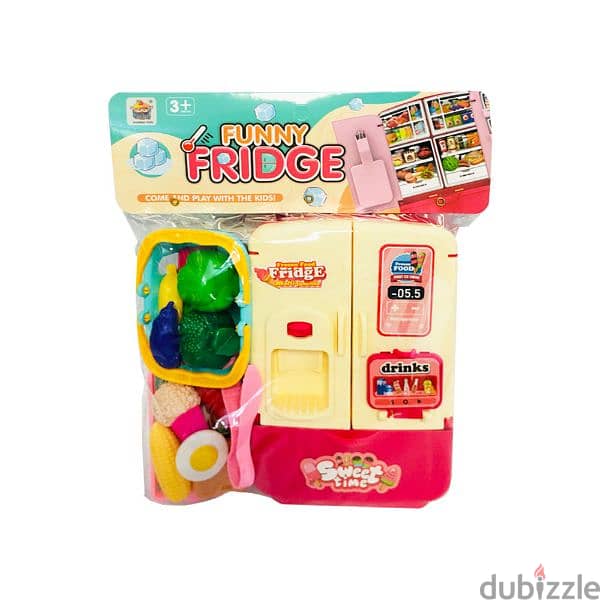 Refrigerator With Food Play Set 1