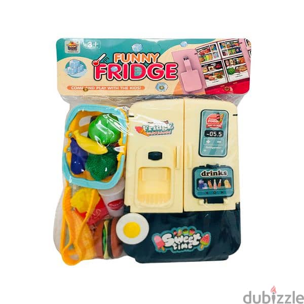 Refrigerator With Food Play Set 2