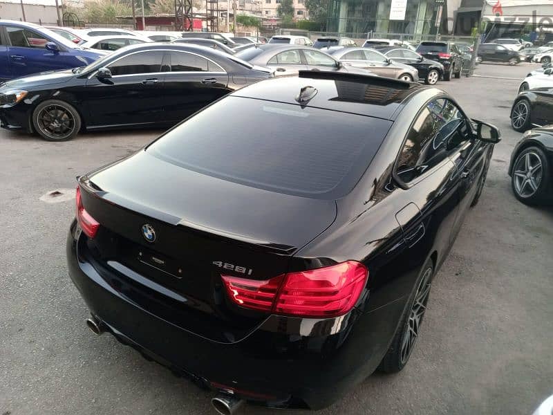 BMW 428, 2015, black on black, full options 8