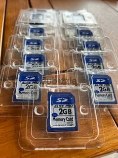 High speed SD memory cards 2GB 0