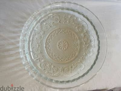 Old fruits glass plate - Not Negotiable