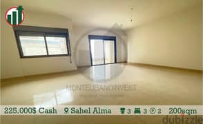 Open Sea View Apartment for sale in Sahel Alma! 0