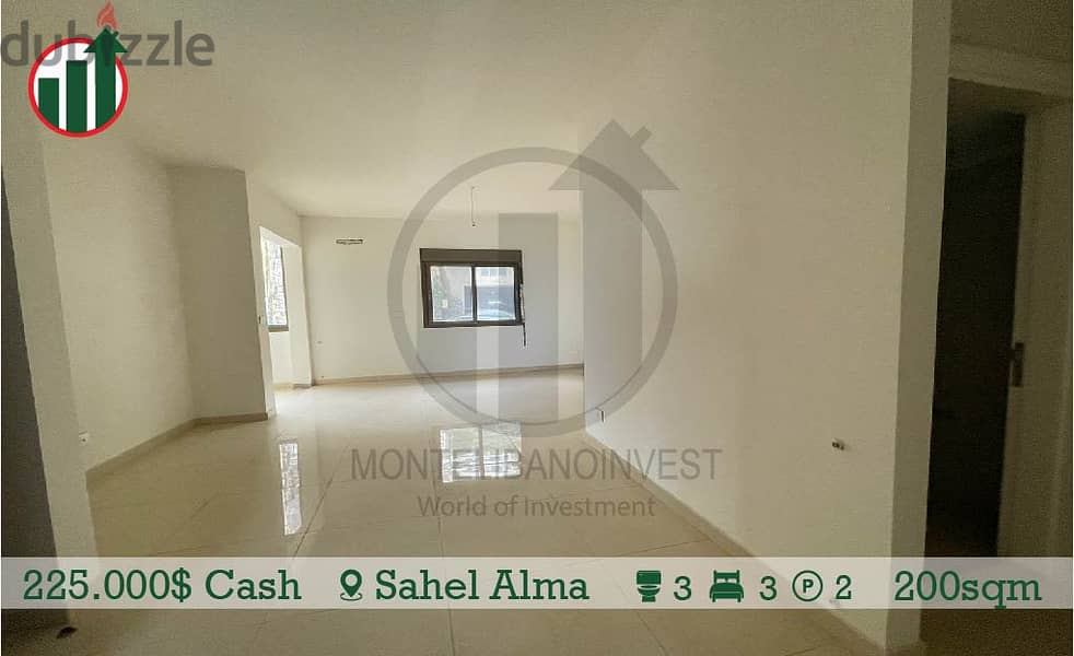 Open Sea View Apartment for sale in Sahel Alma! 3