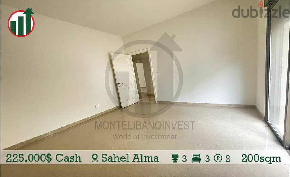 Open Sea View Apartment for sale in Sahel Alma! 6