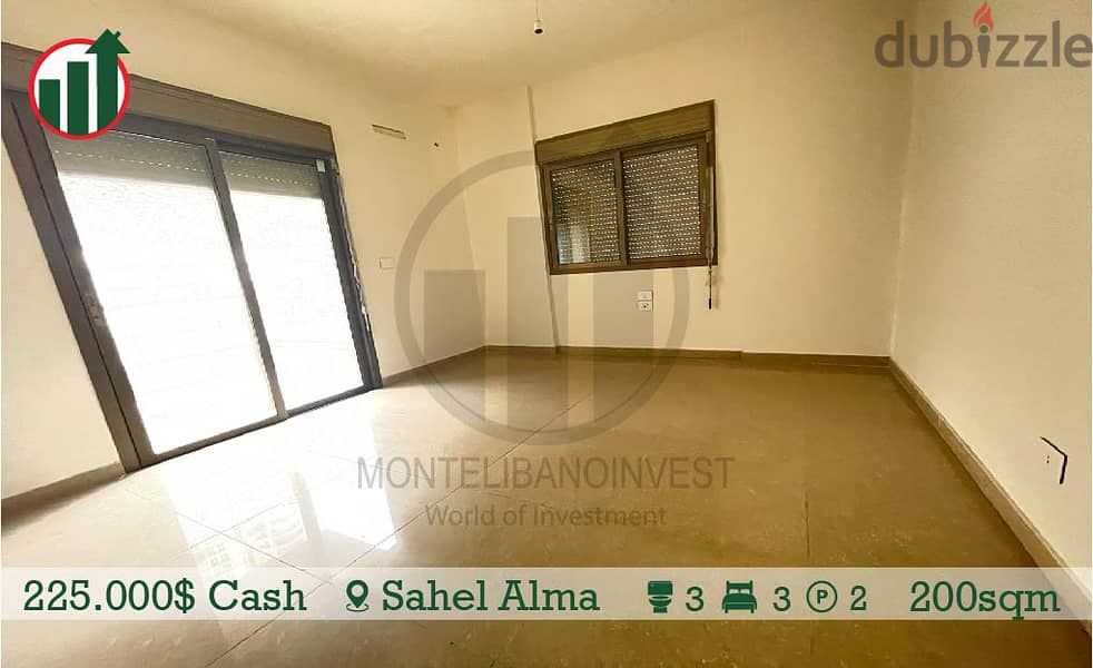 Open Sea View Apartment for sale in Sahel Alma! 7