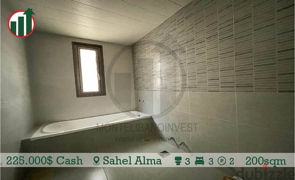 Open Sea View Apartment for sale in Sahel Alma! 9