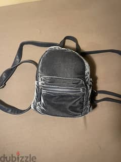 PARFOIT backpack grey velvet new