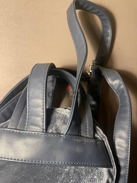 PARFOIT backpack grey velvet new 7