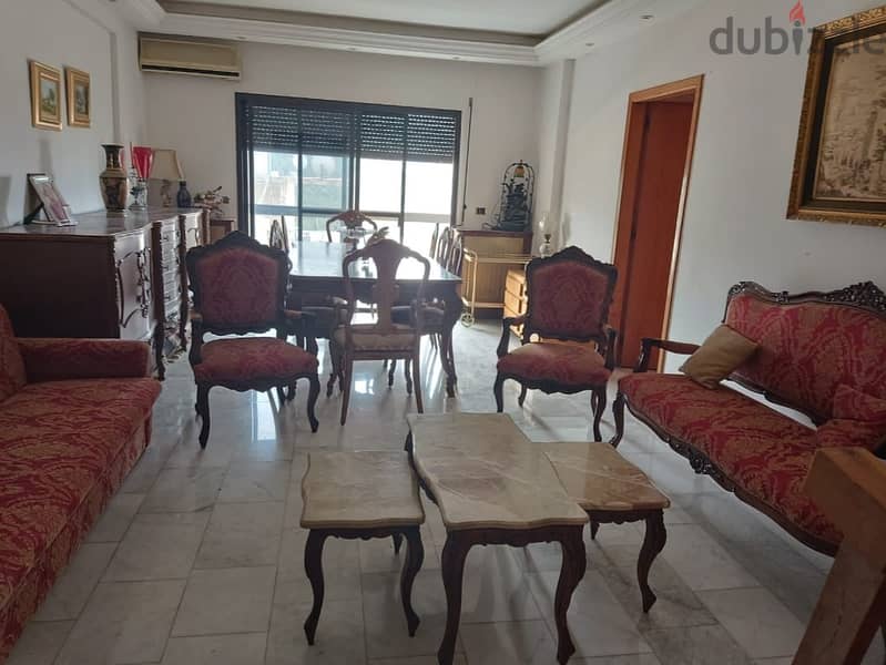 120 Sqm | Fully furnished apartment for rent in Qennabet Broummana 3