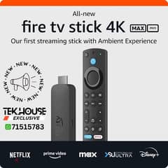 Amazon Fire tv stick 4K Max 16GB 2023 Gen 2