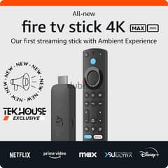 All-new Amazon Fire TV Stick 4K Max 16GB 2023 Gen 2