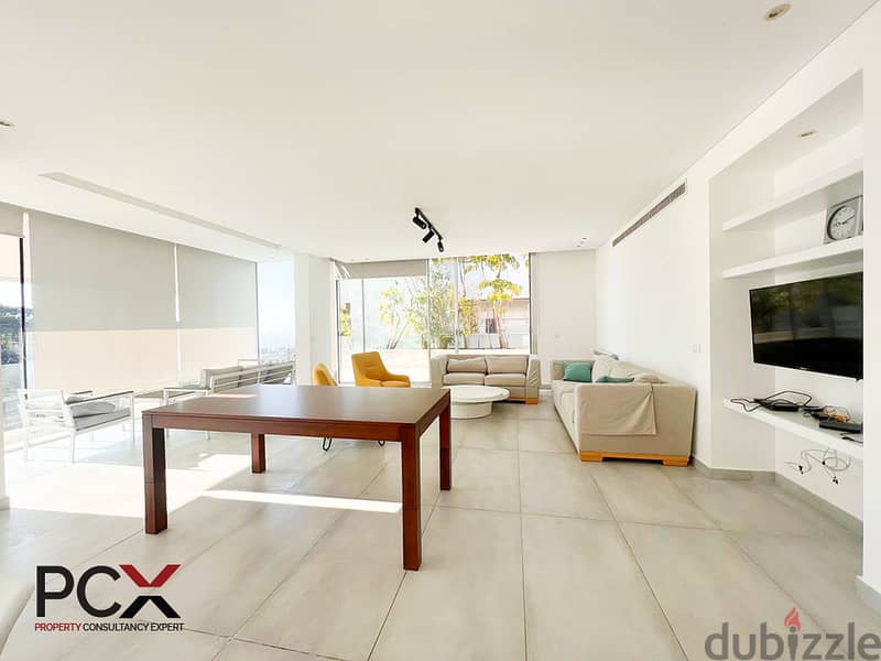 Furnished Modern | Spacious | Apartment With Terrace in Baabda 1
