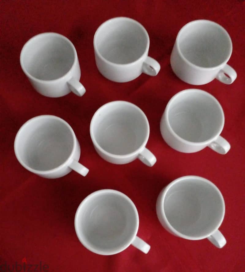 Full set of 19 white tea service 3