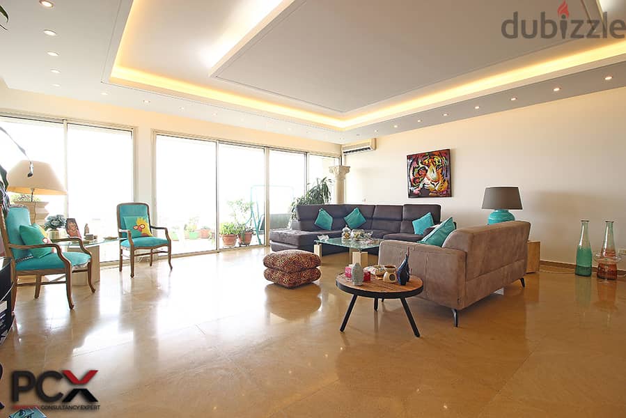 Furnished Spacious Apartment With Terrace and  View! 1