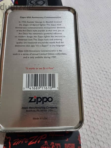 A unique  antique  one new rare ti find zippo 10