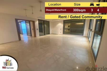 Dbayeh / Waterfront 300m2 | Rent | Luxury | Gated Community |