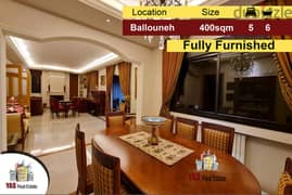 Ballouneh 400m2 | Duplex | Fully Furnished | High-End | Upgraded | 0