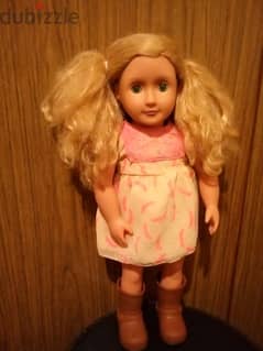 AUDREY ANN OUR GENERETION from BATTAT Great As new doll +Boots=26$ 0