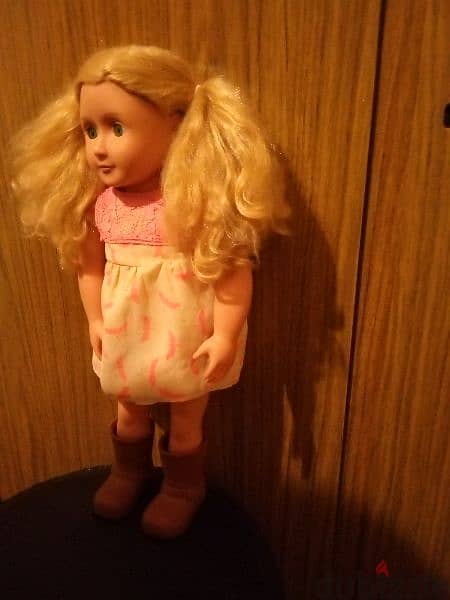 AUDREY ANN OUR GENERETION from BATTAT Great As new doll +Boots=26$ 5