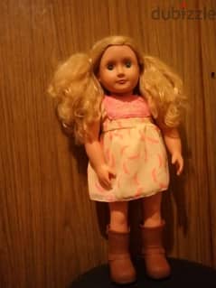 AUDREY ANN OUR GENERETION from BATTAT Great As new doll +Boots=26$ 0