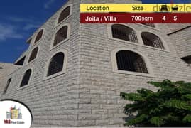 Jeita 700m2 Villa | Private Street | Panoramic View | Luxurious | 0