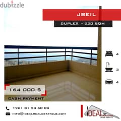 Duplex for sale in jbeil 220 SQM REF#JH17214